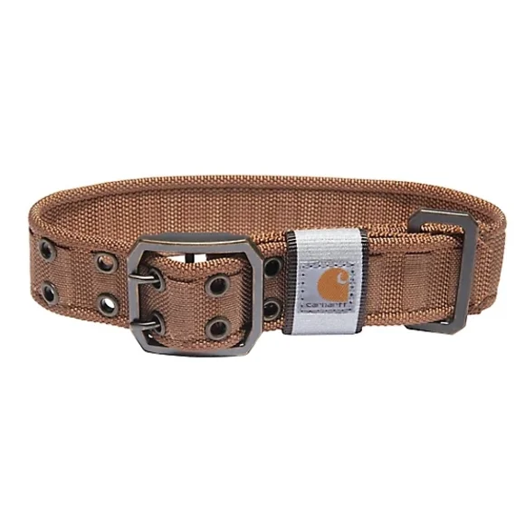 NWT • CARHARTT Nylon Wide Dog Collar (Brown) Size Large - Picture 1 of 5